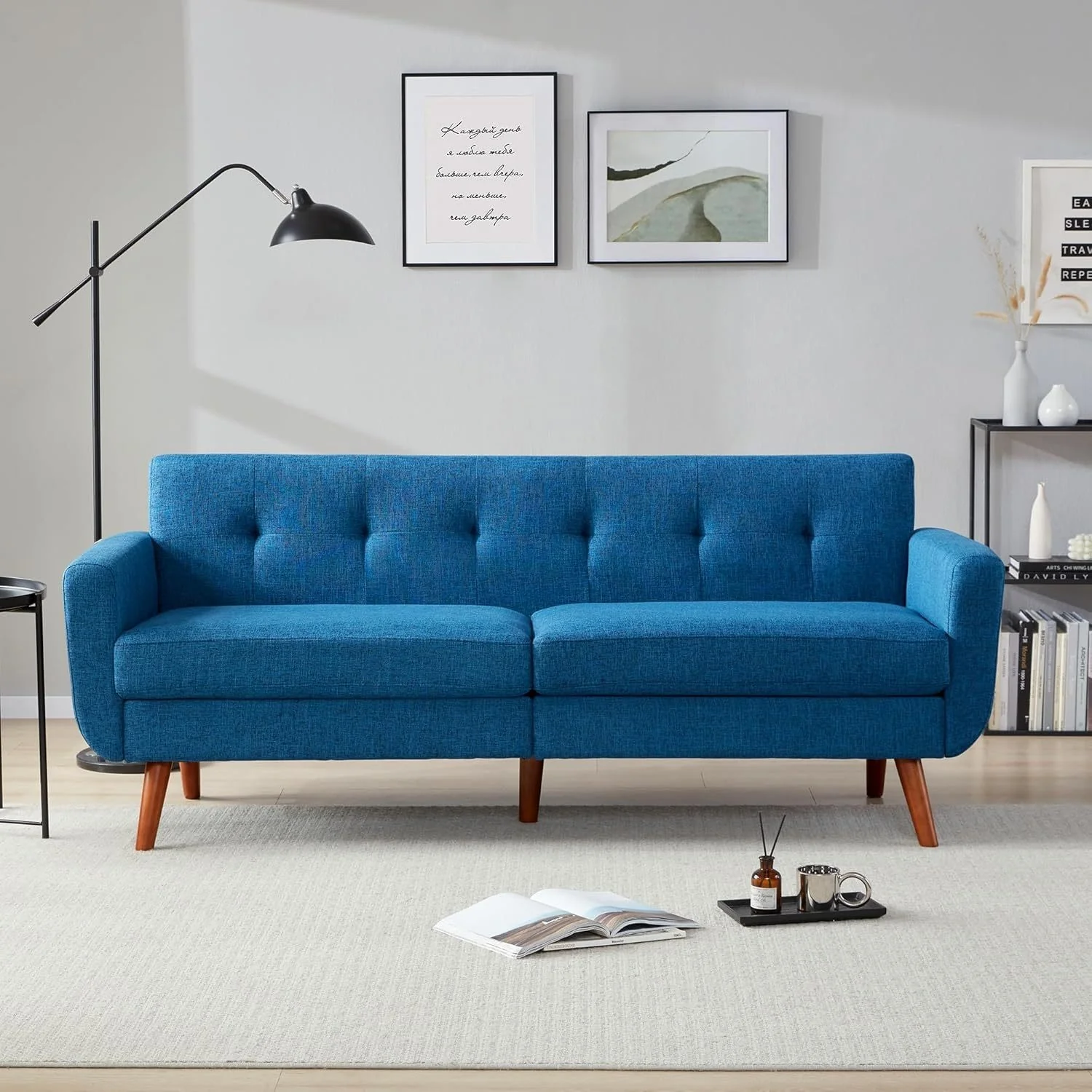 Small Upholstered Love Seat Furniture Tbfit 65\